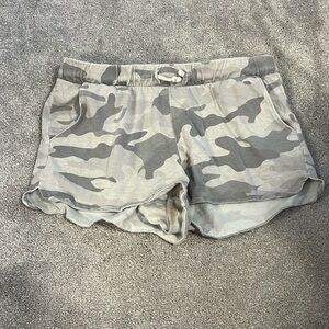 Camo PJ shorts